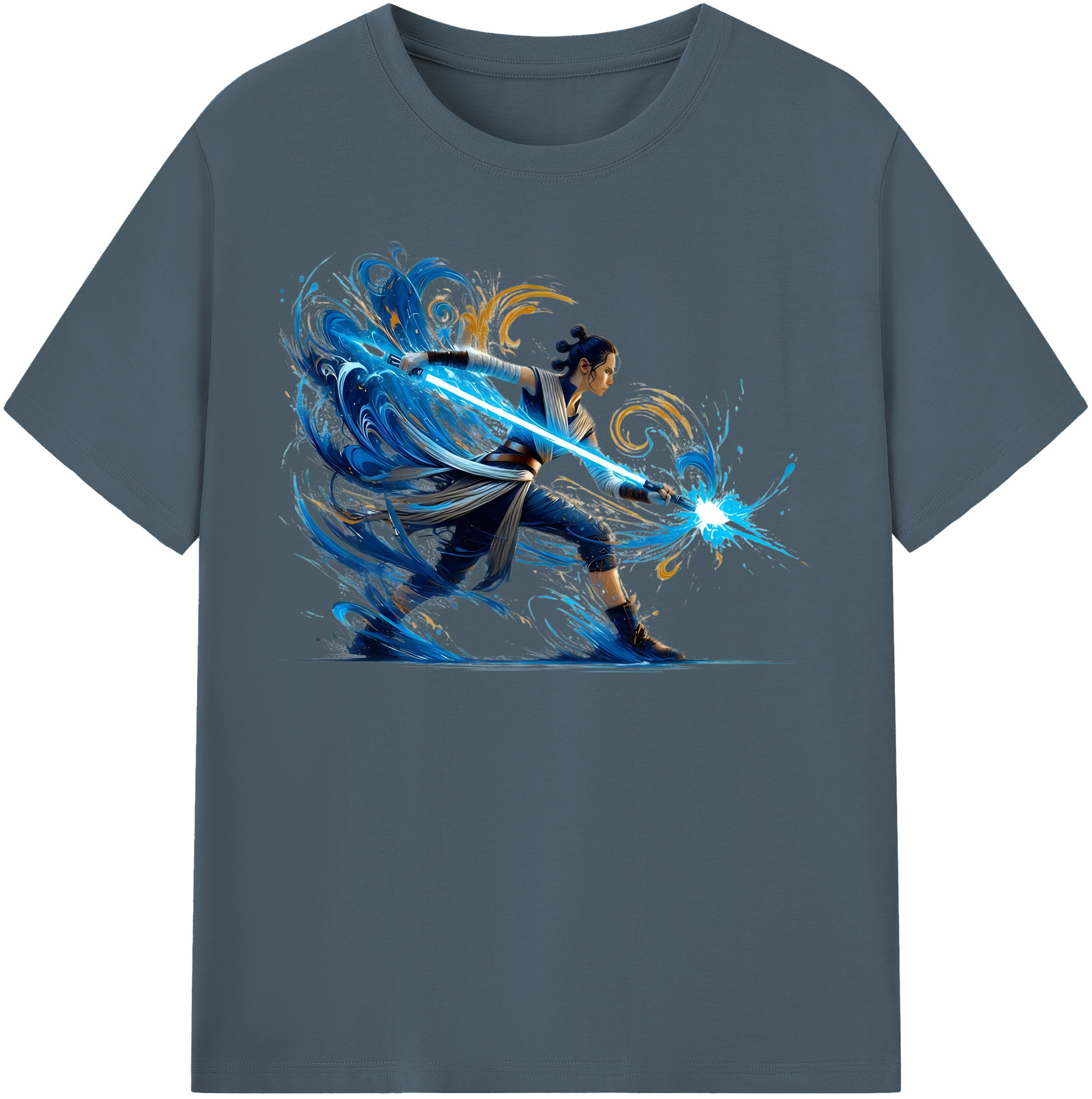 （画像用） スター・ウォーズ Star Wars 綿100％半袖Tシャツ（フロントプリント）